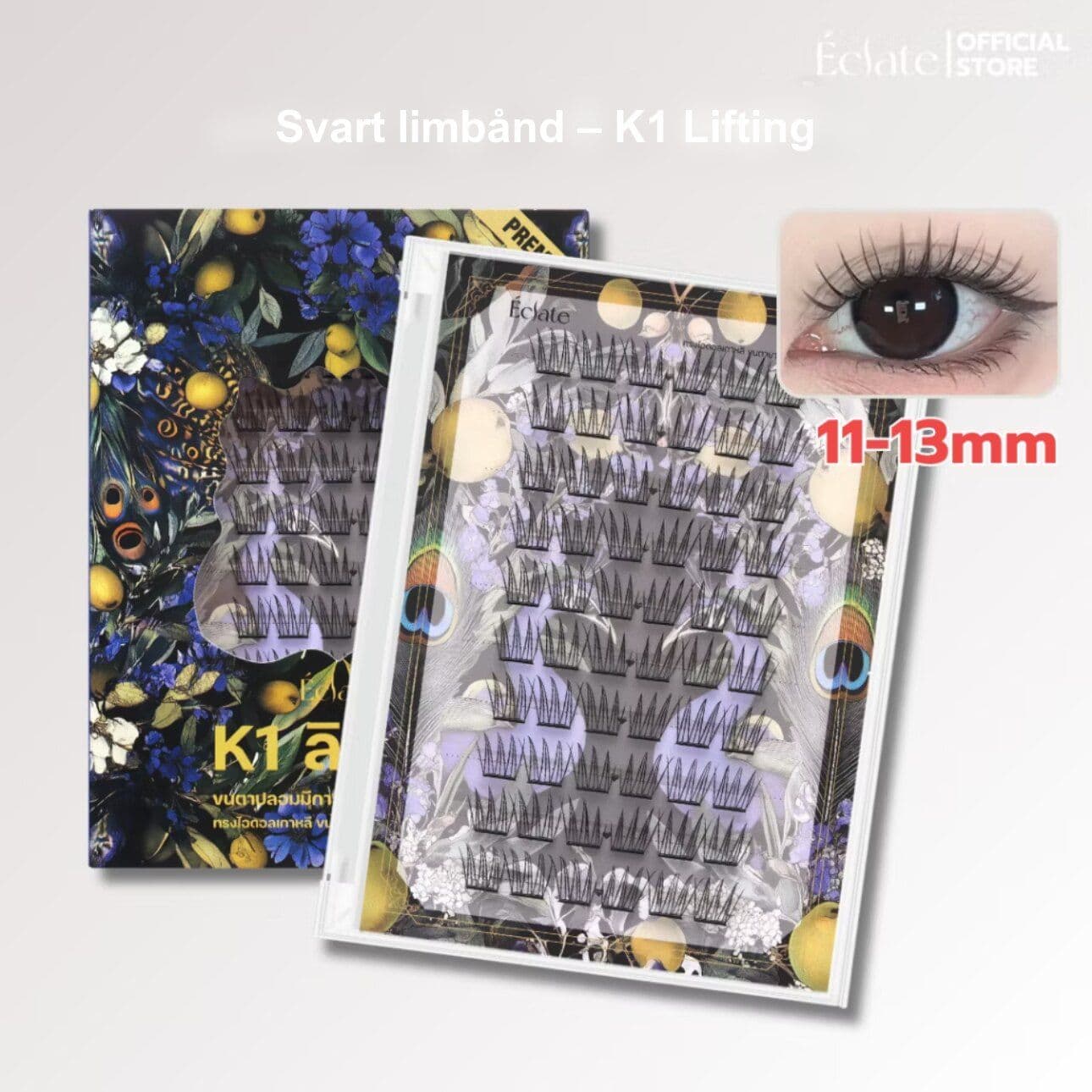 Éclate Lash K1 Lifting – selvklebende løsvipper